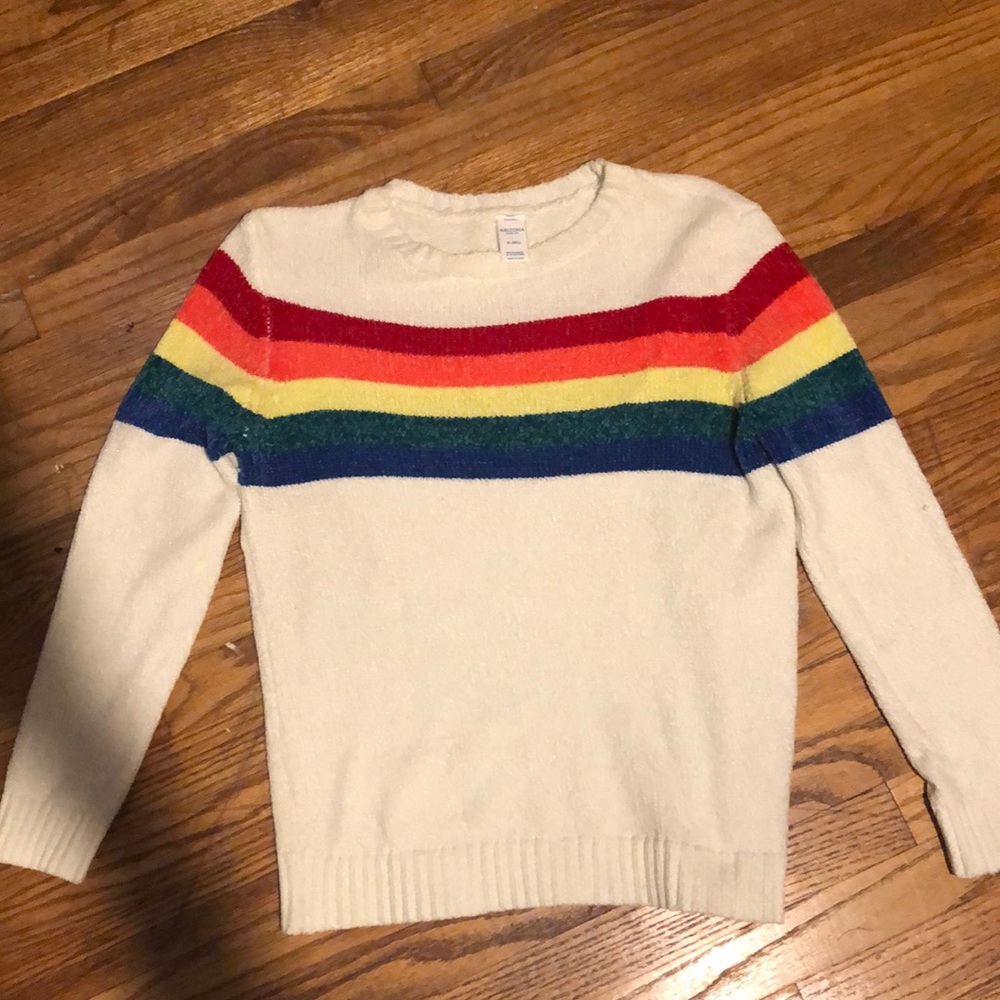 Rainbow sweater